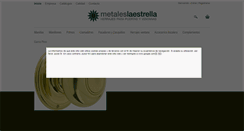 Desktop Screenshot of metaleslaestrella.com